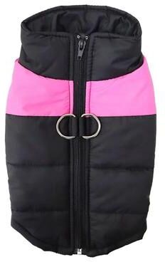 Uplift Treasures Waterproof Warm Dog Winter Jacket Vest pink m