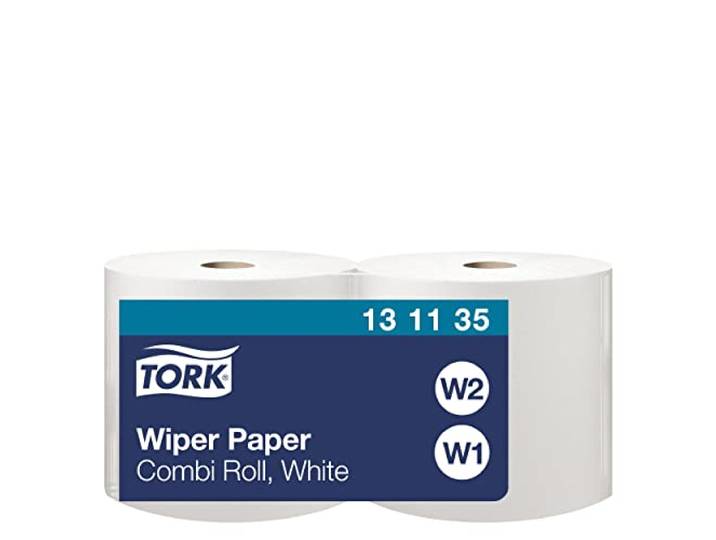 Tork Combi Rol Poetspapier Wit W1/2, Hoge Capaciteit, 2 x 1.150 vellen, 131135