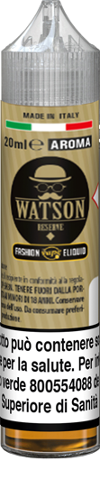 Fashion Vape Eliquid Watson Reserve Fashion Vape Liquido Shot 20ml Tabacco Affumicato