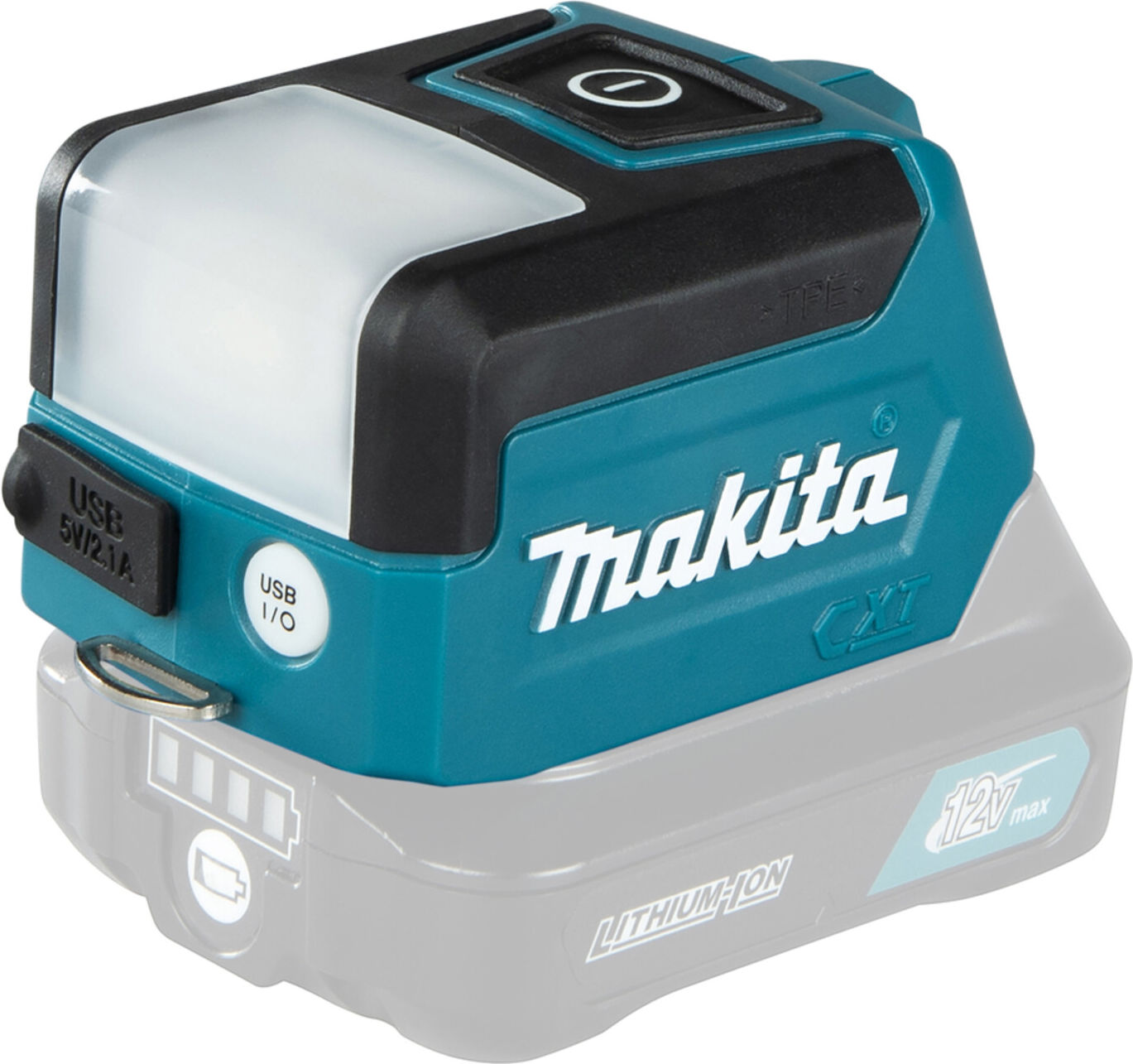 Makita LED-Akku-Taschenlampe CXT, max. 12V, 200 lm (ML107)