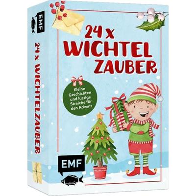 Adventskalender-Kartenset: 24 x Wichtelzauber