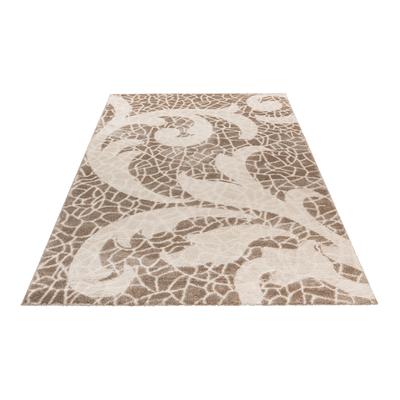 Teppich OBSESSION "My Frisco 280", grau (taupe), B:240cm H:12mm L:330cm, Polypropylen, Teppiche, Teppich, klassisches Design, Ornamente, Wohnzimmer, Schlafzimmer
