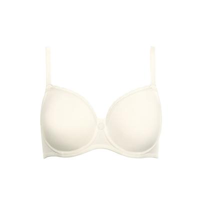 Bügel-BH LISCA "Bügel BH Ines", Damen, Gr. 80, Cup B, beige (cream), Stoff, Obermaterial: 95% Baumwolle CO. 5% Elasthan EL., BHs Bügel-BH