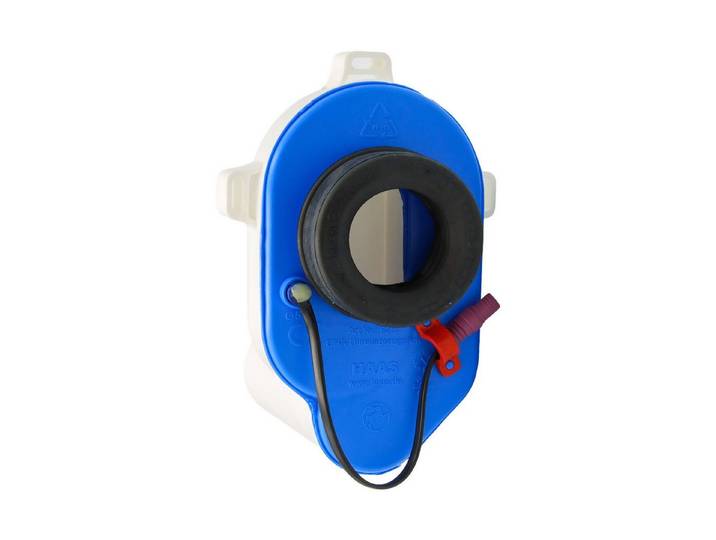 Haas Otto Siphon Urinal-Siphon waagrecht mit sensor für Grohe-Spülung