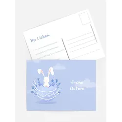 Osterkarten selbst gestalten mit Spruch und Fotos im Onlinedesigner bei Meine-Kartenmanufaktur.de