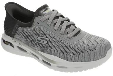 Skechers USA Relaxed Fit: Arch Fit-Orvan-Drex (Men's) Casual Shoes in Grey/Black, Size 9 M, Textile