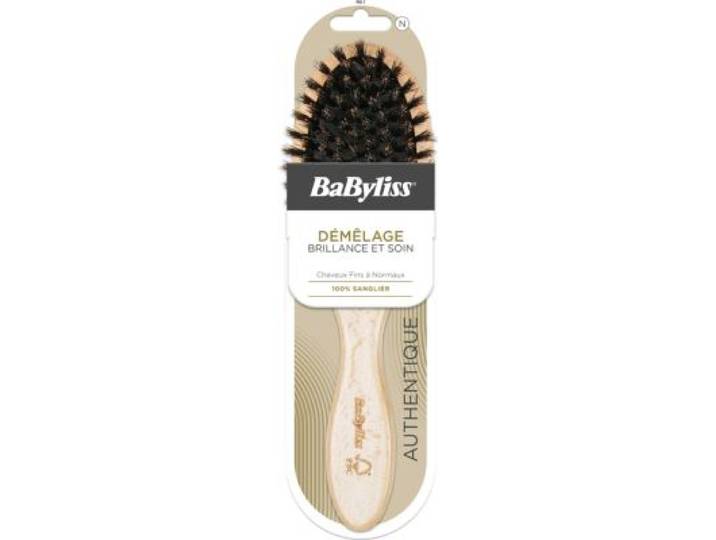 Babyliss - Brosse À Cheveux En Bois Sanglier - Douceur Et Brillance