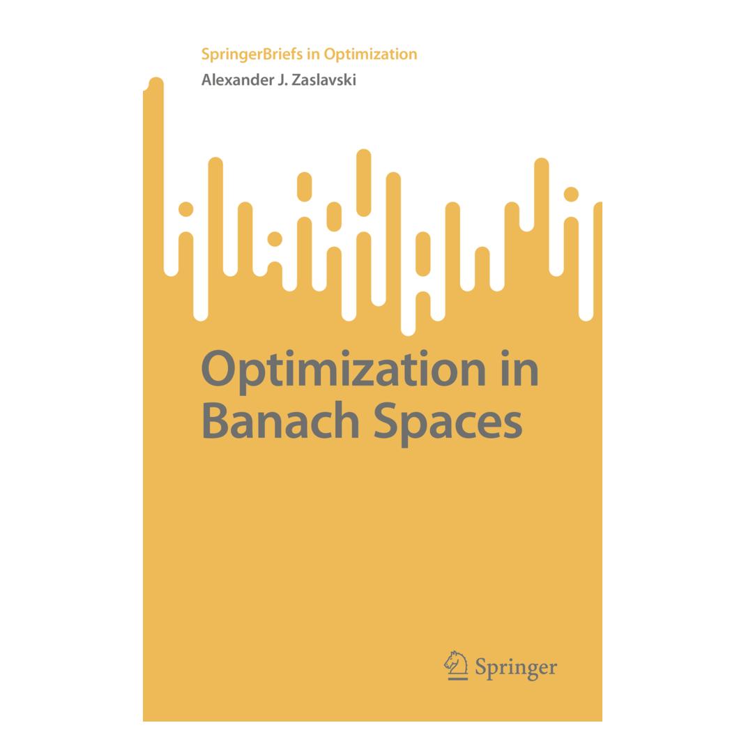 Springer Optimization in Banach Spaces (Englisch, Softcover, Alexander J. Zaslavski) (56871891)