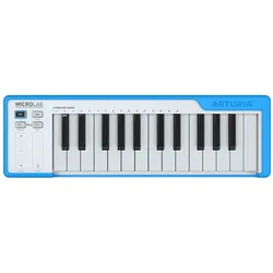 Arturia MicroLab (Keyboard), MIDI Controller, Blau