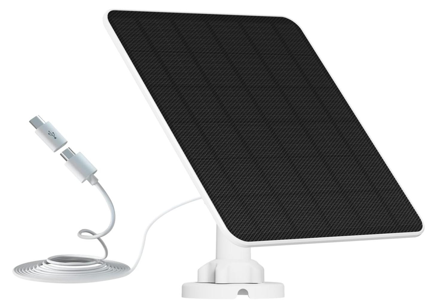 Dripio 6W USB-zonnepaneel voor bewakingscamera met bevestigingsbeugel, IP65