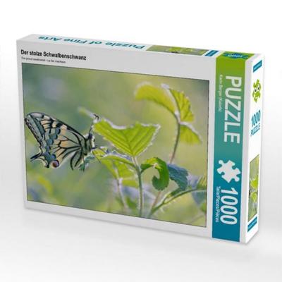 CALVENDO Puzzle Der stolze Schwalbenschwanz | 1000 Teile Lege-Größe 64x48cm Foto-Puzzle für glückliche Stunden