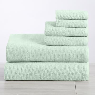 Linery & Co. Luxury Cotton Textured Towel Set.