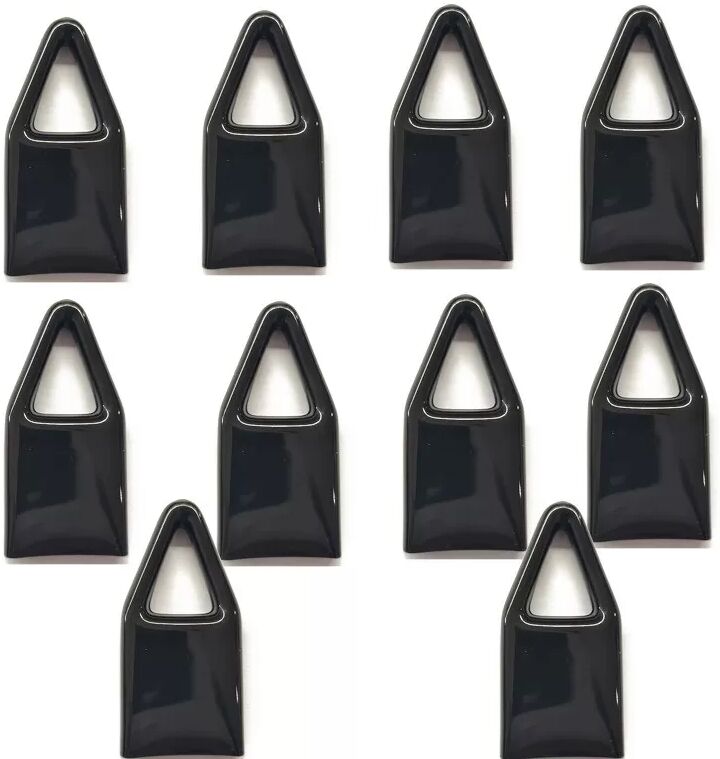 INF Étui Briquet en Silicone Noir - Lot de 10: Porte-Briquet Portable avec Porte-Clés