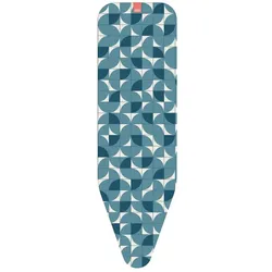 Joseph Joseph Flexa Bügelbrettbezug 135 cm - Mosaik-Blau, Zubehör Bügeln + Wäschepflege, Blau