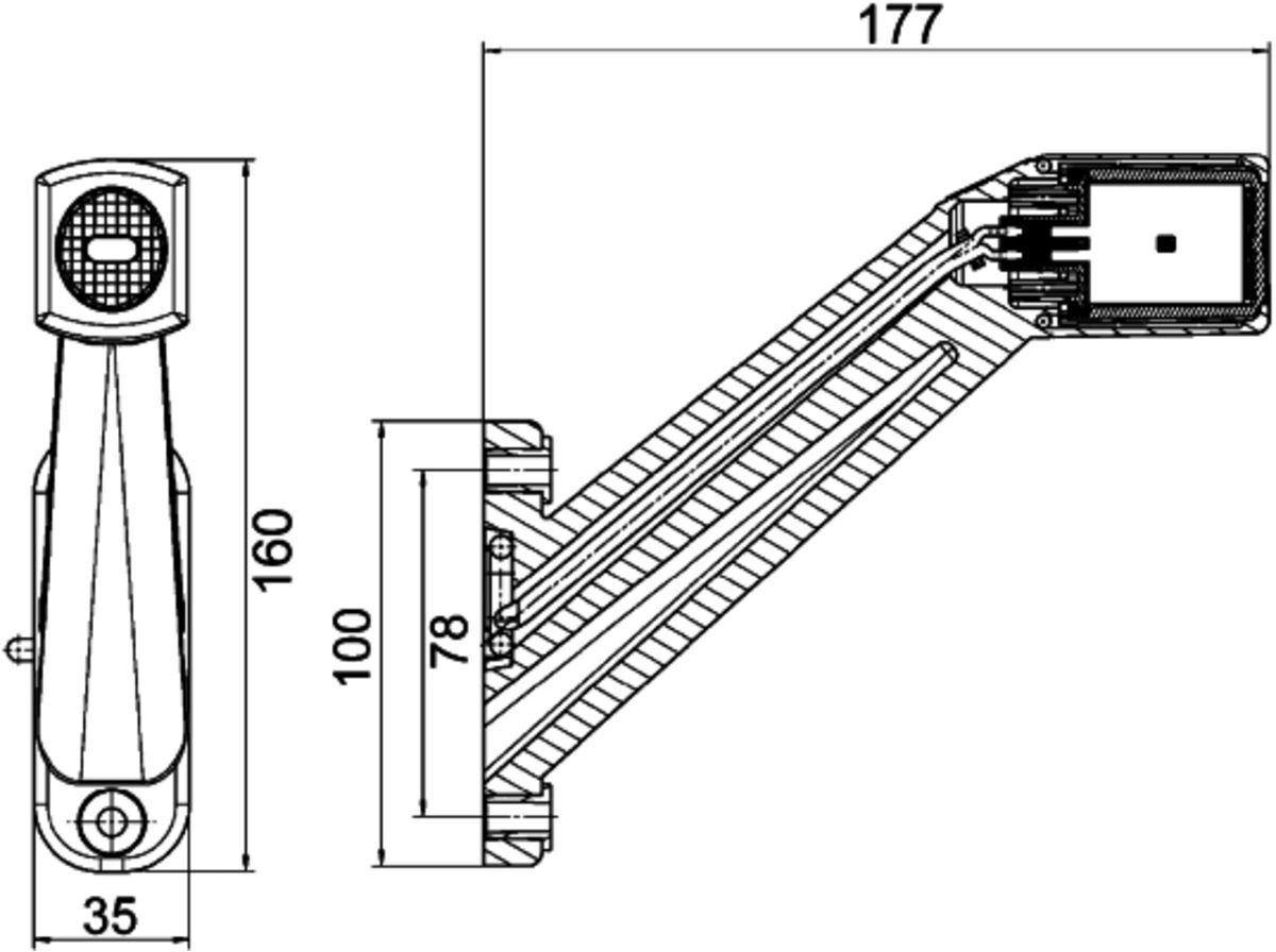 Hella Luce di ingombro 2XS 011 744-041