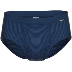 AMMANN Herren Slip - Jeans, Eingriff, Weichbund, Baumwollmischung Dunkelblau / L