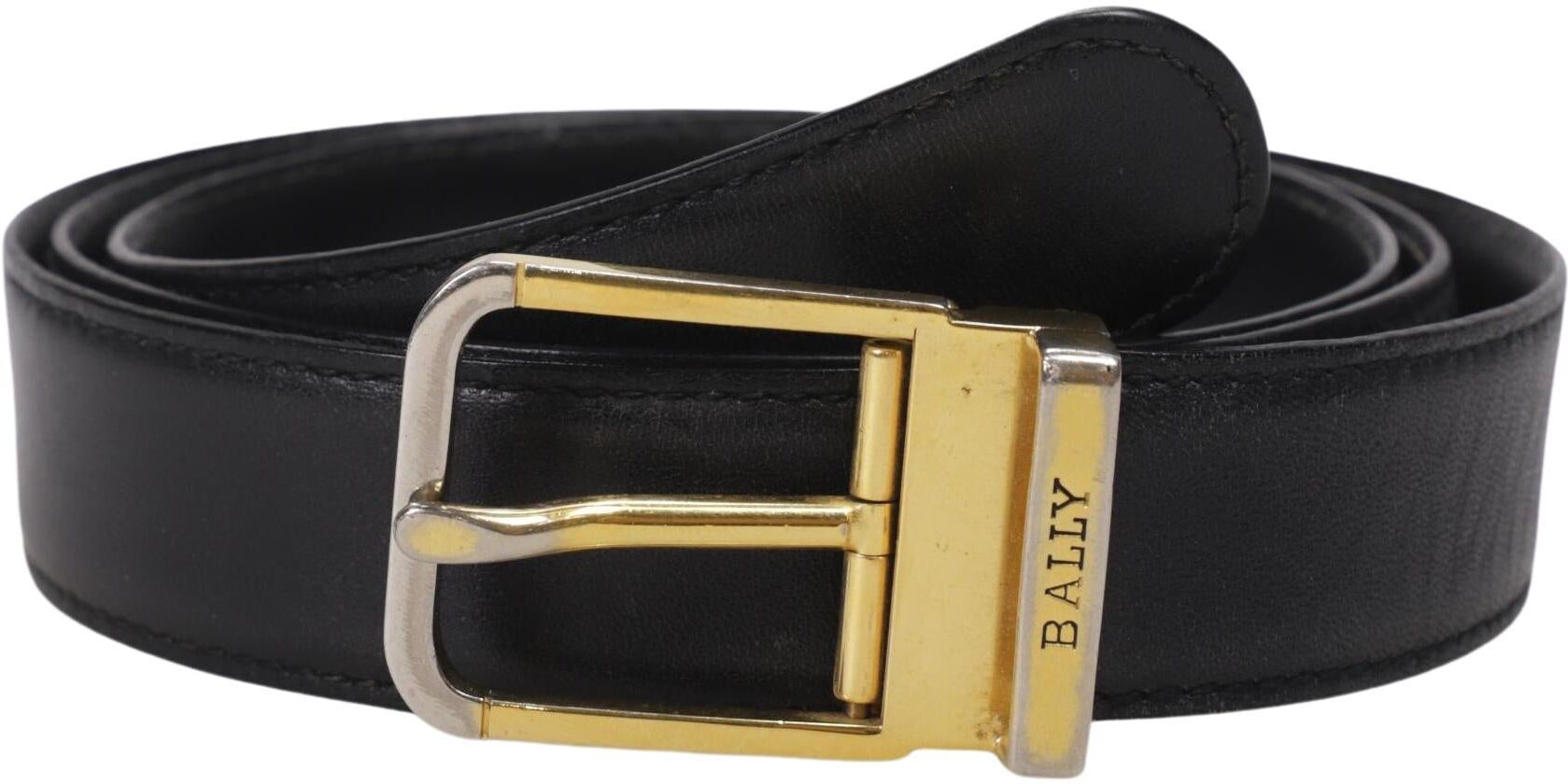 Bally Herren Gürtel, Schwarz, Gr. 100, kein / Etikett - Second Hand
