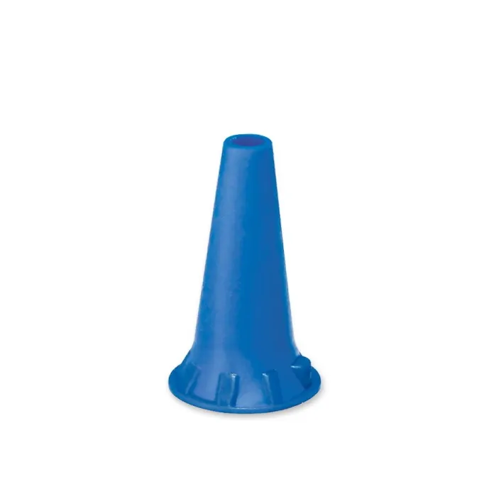 Ratiomed Einmal-Ohrtrichter 4,0 mm Erwachsene (50 Stück) Blau 128914