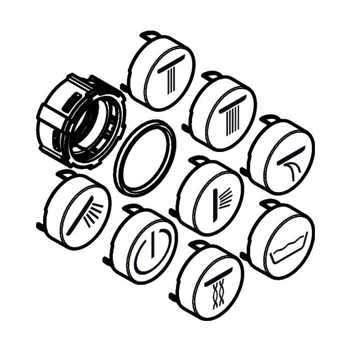 hansgrohe Symbole Set 92218000 ShowerSelect Thermostat