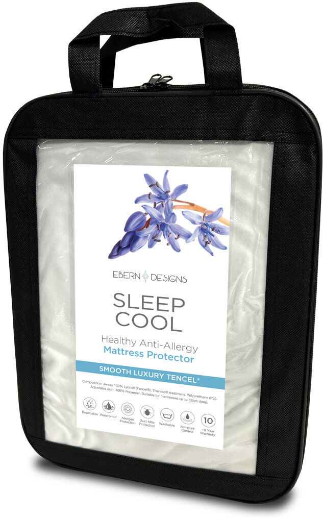 Ebern Designs Sleep Cool Mattress Protector Double (4'6)