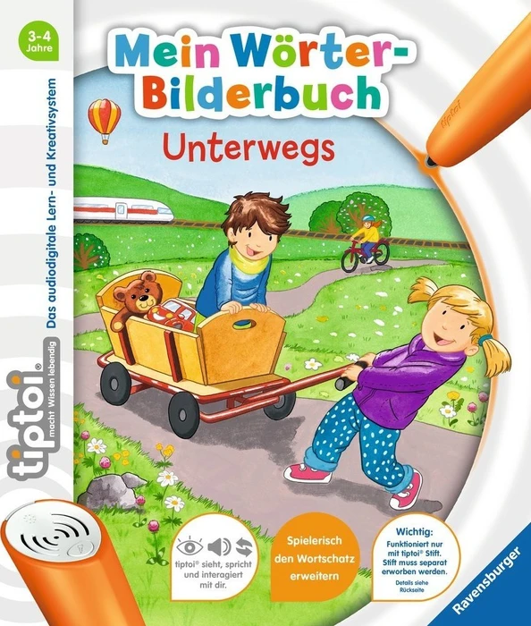 Ravensburger tiptoi Mein Wörter-Bilderbuch: Unterwegs