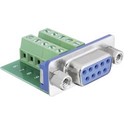 Delock Delock - Serieller Adapter - DB-9 (W) zu 10-poliger Anschlussblock (W) 65268 D-SUB Buchsenleiste 180 ° Polzahl: 9, 10 1 St.