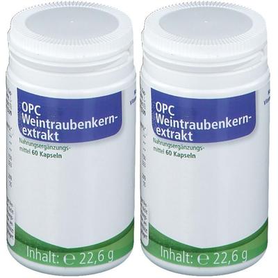 OPC Weintraubenkernextrakt Kapseln 2x 2x60 St