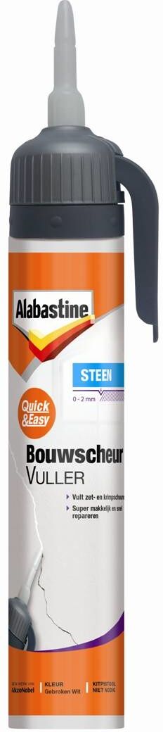Alabastine Quick And Easy Bouwscheuren Vuller - 300 gram