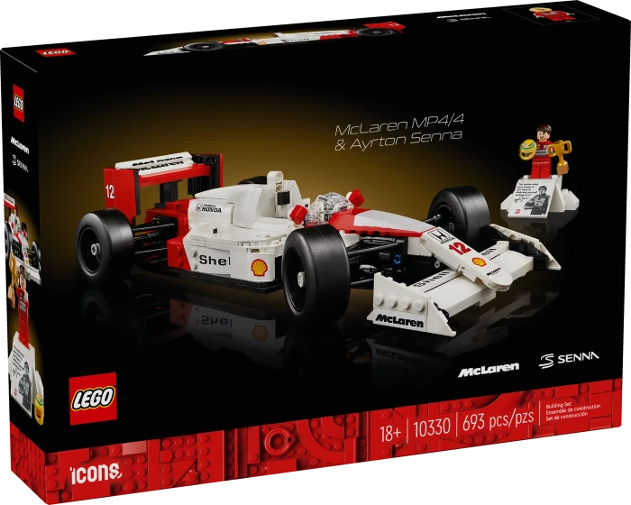 LEGO Icons 10330 McLaren MP4/4 & Ayrton Senna