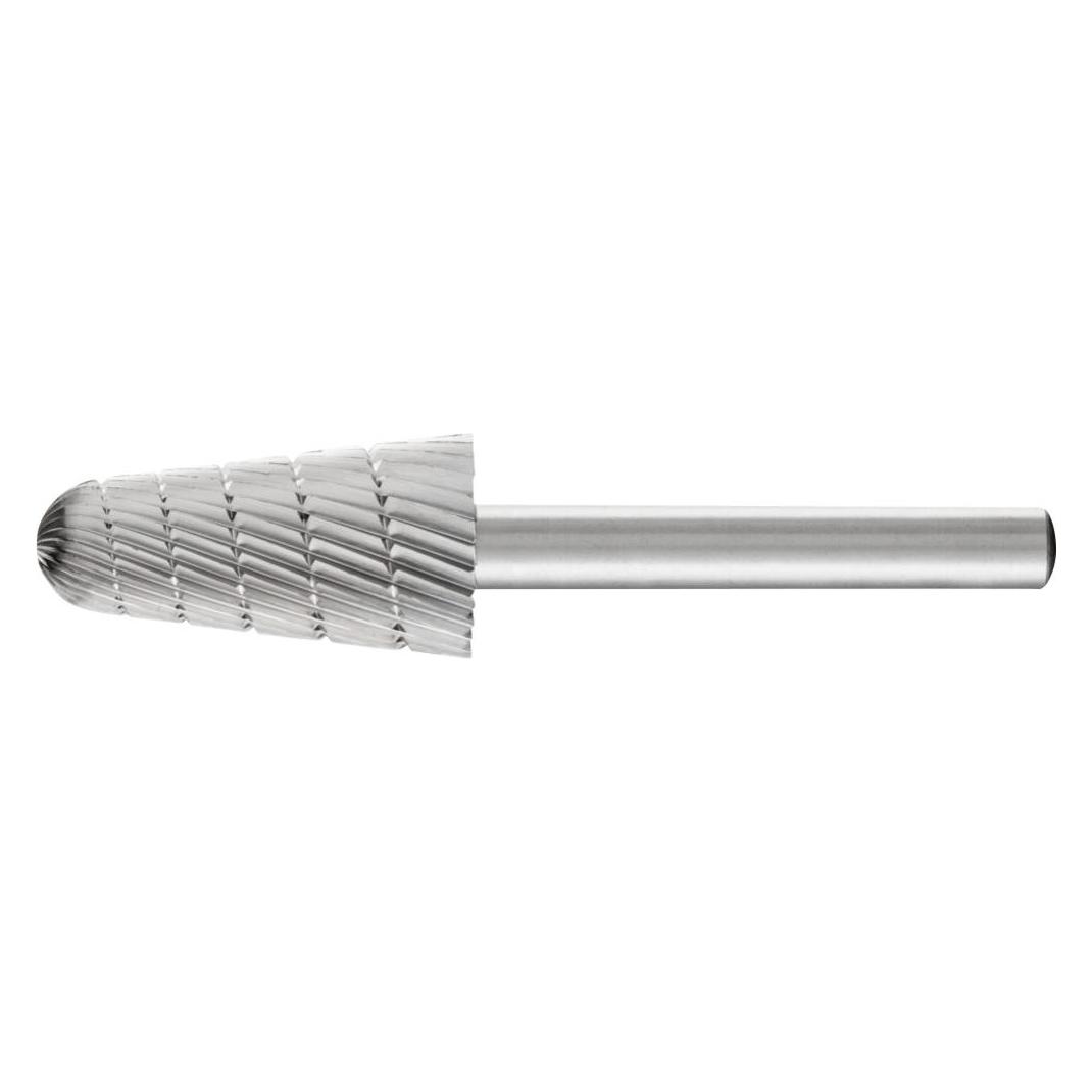 Pferd Frässtift HSS rundkegelförmig 16x30 mm Schaft ø 6 Zahnung 3 (22451836)