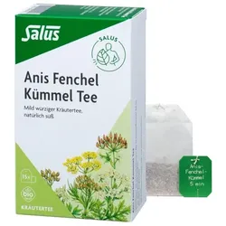 ANIS FENCHEL Kümmel Tee AFeKü Bio Salus Filterbtl. 15 St