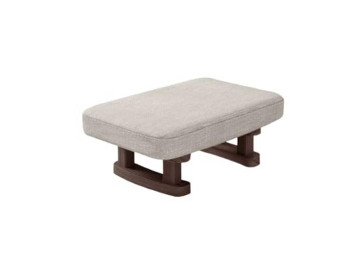 DANNMPX Sitzhocker Wohnzimmer Fußhocker, Rechteckiger Stuhl, Tritthocker, Gepolstert, Heimdekoration, Fußstütze Zusätzliche Sitzplätze(Beige)