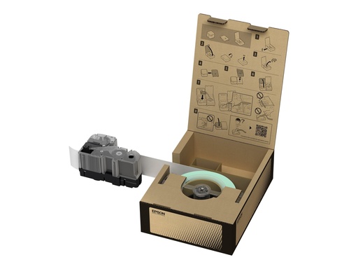Epson BR-ST64YB-E - Schwarz auf Gelb - Rolle (0,64 cm x 15 m) (C53S666006)