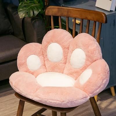 Smart Shopping Spot Kawaii Cat Paw Plush Toy Soft, Cute Stuffed Floor Cushion & Sofa Pad For Office, Bedroom, And Home Decor pink