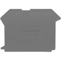 Endplatte für Reihenklemme PC4-TW DGN D-PC4-TW-01P-11-00AH