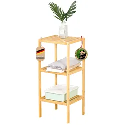 Floordirekt Bambus-Standregal   Lowa    Ideal zur kreativen Anordnung Ihrer Wohnaccessoires
