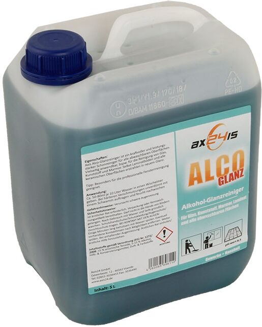 Axis Line Alco Glanz Alkoholreiniger Konzentrat für Zugabe ins Wasser 5Liter