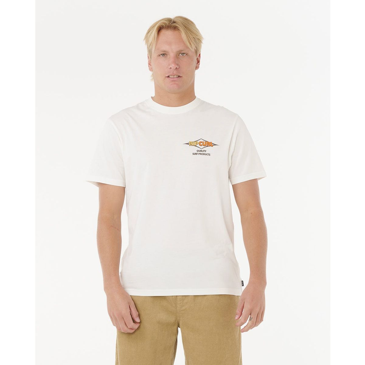 RipCurl Surf Revival Decal Tee bone (3021) XS 0VNMTE_3021_XS