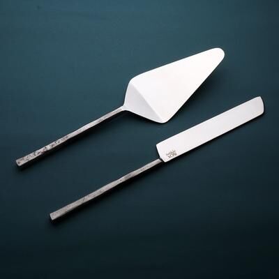 INOX artisans INOX Cake Serving 2 Pc. Set