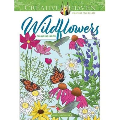 Creative Haven Wildflowers Coloring Book, Taschenbuch von Jessica Mazurkiewicz, Dover Publications, 978-0-486-84966-9