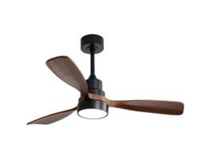 Ventilateur de plafond 48(122cm)en bois 3 pales bois massif télécommande moteur DC réversible éco idéal sal VENTILATEUR DE PLAFOND