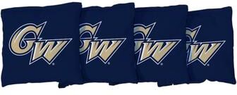 Skip's Garage George Washington University Colonials Blue Cornhole Bags