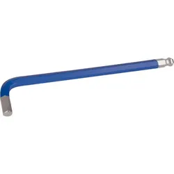 Kugelkopf-Winkelstiftschlüssel Innen-6kant lange Ausführung, blau, mit Magnet 5,5 mm
