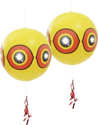 Gardigo Vogel-Reiher-Abwehr Ballon Vogelvertreiber Funktionsart Abschreckung Wirkungsbereich 40m² 2St.