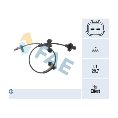 FAE Sensor, Raddrehzahl 78491 für HONDA