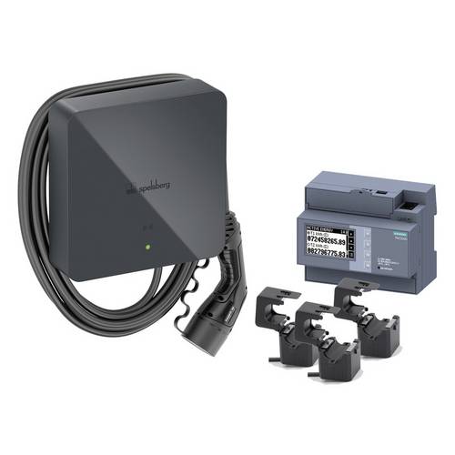 Spelsberg Wallbox Graphite DLM Bundle Wallbox Typ 2 Mode 3 16A Anzahl Anschlüsse 1 11kW RFID