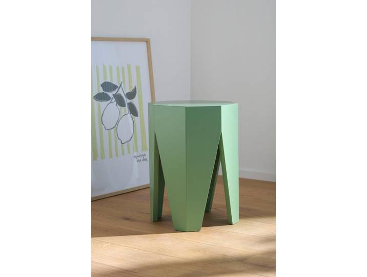 s.Oliver Beistelltisch Högsby, aus lackiertem MDF in salbeigrün, Breite 35, Höhe 45 cm