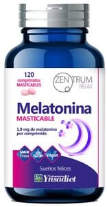 Ynsadiet Melatonina Mastigável 120 Tabs