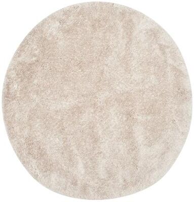 SAFAVIEH Handmade South Beach Leonella Shag Solid Polyester Rug