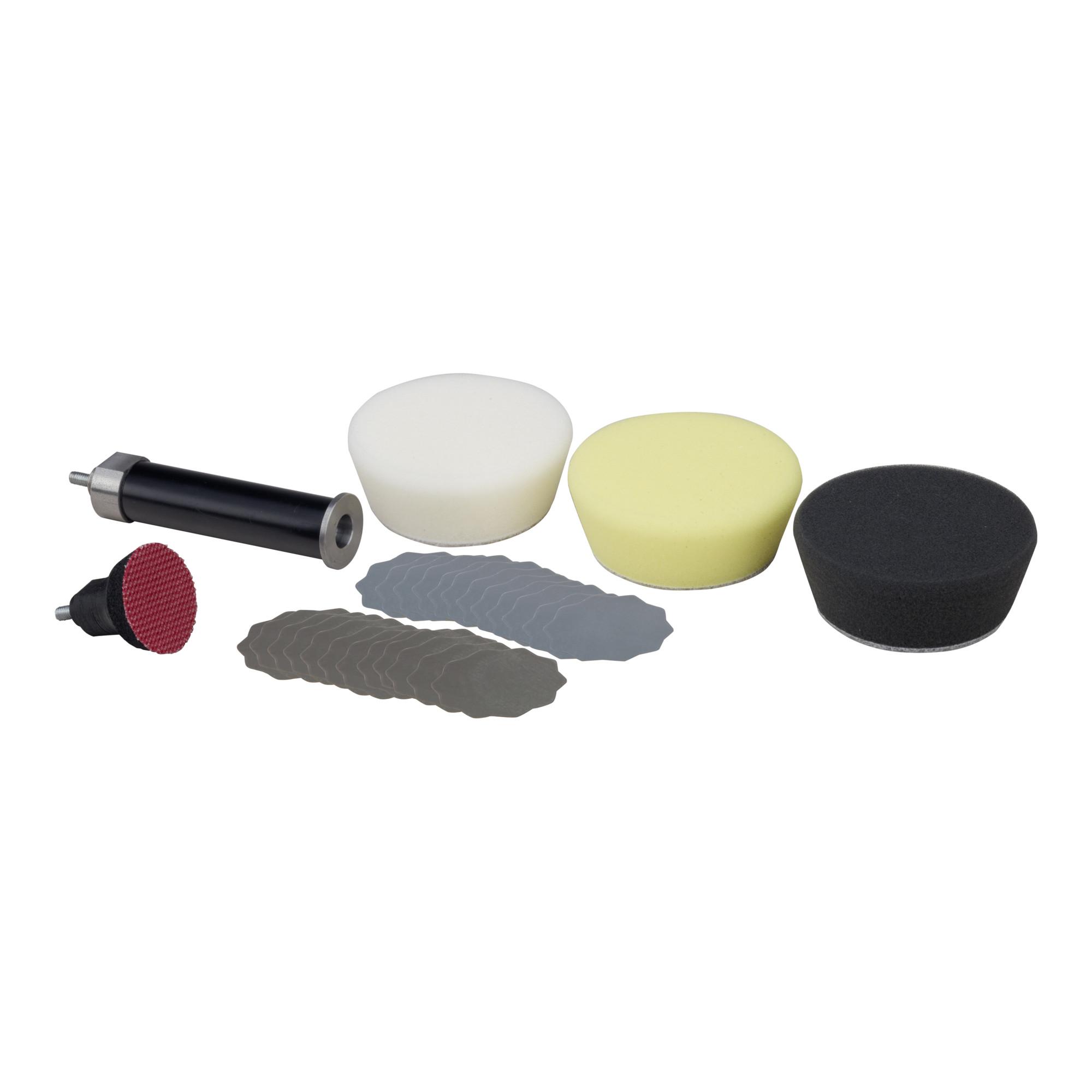 Proxxon Profi-Schleif- und Polierset mit Schleifteller Ø 30 mm und 80 mm Verlängerung (29070)